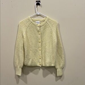 Butter yellow cardigan